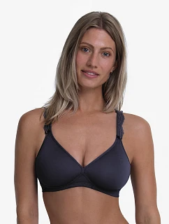 Selma soft podprsenka košíčky se spacer-výztuží 5631 shadow blue - RosaFaia