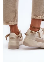 Dámské sportovní boty tenisky béžové Phyrena