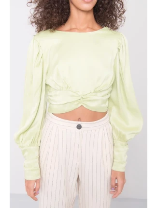 Halenka 15578 limetkově zelená