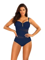 Jednodílné plavky 8030CH2 GOLD6 tmavě modré - SELF