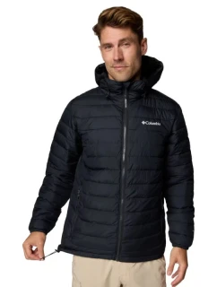 Columbia Powder Lite II Bunda s kapucí 2086944010 Black L