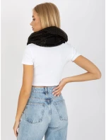 Dámská tunelová šála AT KM S 6221 khaki Dámská tunelová šála AT KM S 6221 khaki