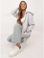 Mikina CLM BL 1044 1.96 světle šedá Mikina CLM BL 1044 1.96 světle šedá