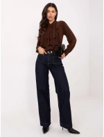 MI košile KS 3282.53 hnědá