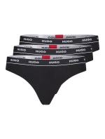 BOSS Dámská tanga 3Pack Stripe 50469681-001 - HUGO BOSS Dámská tanga 3Pack Stripe 50469681-001 - HUGO