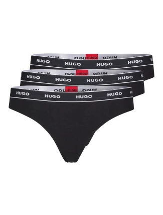 BOSS Dámská tanga 3Pack Stripe 50469681-001 - HUGO BOSS Dámská tanga 3Pack Stripe 50469681-001 - HUGO