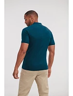 Russell Athletic 570M Pánské piqué polo "Authentic Eco" 10.570M petrol blue Russell Athletic 570M Pánské piqué polo "Authentic Eco" 10.570M petrol blue