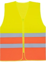 Korntex KXCMZ – Rhodes Hi-Vis síťovaná bezpečnostní vesta 76.XCMZ hi vis yellow/hi vis orange Korntex KXCMZ – Rhodes Hi-Vis síťovaná bezpečnostní vesta 76.XCMZ hi vis yellow/hi vis orange
