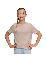 Dětské tričko Puma ESS Centered Cat Logo Tee růžové 692972 89