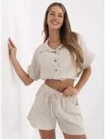 Šortky MO SN 9717.95 béžové