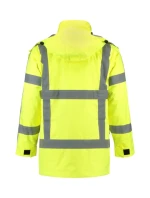 RWS Parka pracovní bunda unisex fluorescenční žlutá