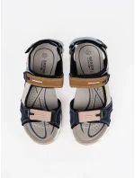 Stylové sandály vícebarevné dámské bez podpatku Stylové sandály vícebarevné dámské bez podpatku