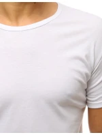 Pánské hladké bílé tričko FashionStreet RX2571