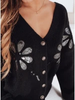 Dámský kardigan KERINDA černý FashionStreet MY2502