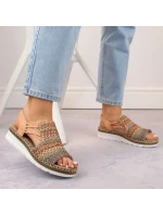 Pohodlné vícebarevné sandály Rieker W RKR669