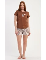 Dámské pyžamo šortky Bear Dámské pyžamo šortky Bear