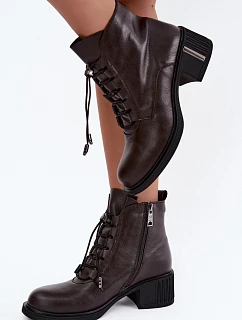 Dámské boty na podpatku na zip model 231586 Step in style