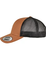 Flexfit 6606/6606T 6 panelová vintage kšiltovka "Trucker" 55.6606 caramel/black Flexfit 6606/6606T 6 panelová vintage kšiltovka "Trucker" 55.6606 caramel/black