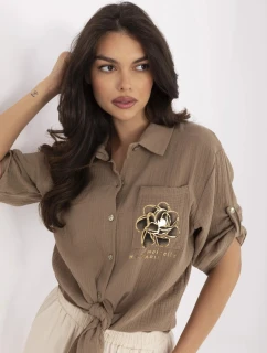 DHJ košile KS 8595 1.66 tmavě lila