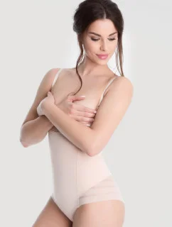 Stahovací body 119 béžová - Julimex