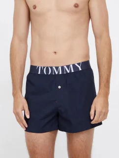 Pánské šortky na spaní UM0UM02394 - 0G1 - Tmavě modrá - Tommy Hilfiger