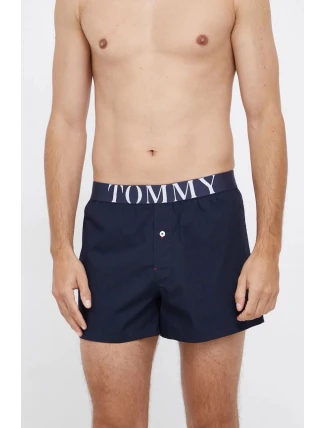 Pánské šortky na spaní UM0UM02394 - 0G1 - Tmavě modrá - Tommy Hilfiger Pánské šortky na spaní UM0UM02394 - 0G1 - Tmavě modrá - Tommy Hilfiger