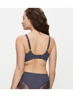 Dámská podprsenka Wild Peony Florale W01 - GRAY - šedá 00DK - TRIUMPH Dámská podprsenka Wild Peony Florale W01 - GRAY - šedá 00DK - TRIUMPH