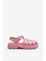 Dámské Pěnové Sandály Římské Růžové Gasaria