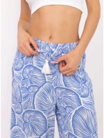 Kalhoty D73771M62237F modré