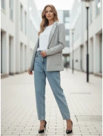 Dámská bunda CLASSVENT světle šedá FashionStreet PY0108