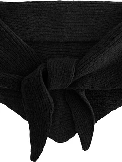 Beechfield B 402 Pletená šála "Triangle" 53.0402 black