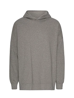 Neutral T 63111 Mikina s kapucí z těžké bio IC bavlny "Tiger" 77.T311 sport grey