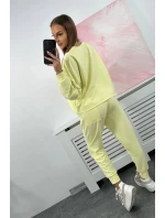 Set 2dílná mikina + kalhoty žlutá Set 2dílná mikina + kalhoty žlutá
