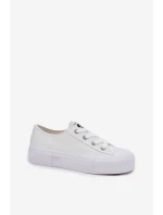 Dámské Tenisky Na Platformě Bílé LEE ISLA C WOMEN LOW 50251001