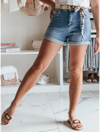 Dámské džínové šortky BELTLOVE blue FashionStreet SY0469