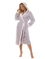 L&L 2419 Tess dlouhý S-2XL dámský župan L&L 2419 Tess dlouhý S-2XL dámský župan