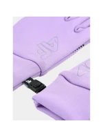 Dětské pletené rukavice s dotykovým displejem 4F Junior 4FJWAW24AGLOU068-52S