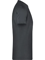 Daiber 8008 Pánské tričko z bio bavlny 02.8008 black heather Daiber 8008 Pánské tričko z bio bavlny 02.8008 black heather