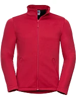 Russell Athletic 040M Pánská 2-vrstvá smart softshellová bunda 10.040M classic red