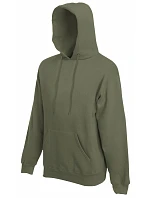 Fruit of the Loom Premium Hooded Sweat Pánská mikina s kapucí 16.2152 classic olive Fruit of the Loom Premium Hooded Sweat Pánská mikina s kapucí 16.2152 classic olive