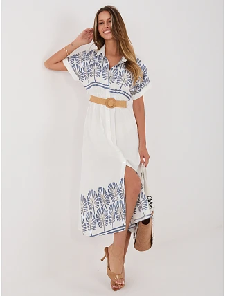 Šaty IR SK 2689 2.87 bílo-modrá