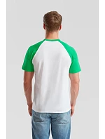 Fruit of the Loom Baseball T Raglánové tričko 16.1026 white/deep navy