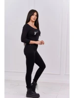 Body s potiskem pistole černé Body s potiskem pistole černé