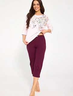 Pyžamo Cornette 1105/497 Floris 2 3/4 S–2XL