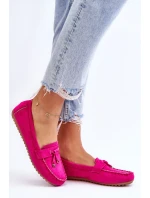 Klasické semišové mokasíny Fuchsie Good Time Klasické semišové mokasíny Fuchsie Good Time