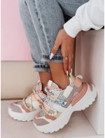 Dámské tenisky na vysoké platformě BEASTAR barevné FashionStreet ZY0832 Dámské tenisky na vysoké platformě BEASTAR barevné FashionStreet ZY0832
