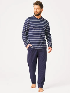 Pyžamo Key MNS 369 B26 dlouhé rukávy, velikosti M–2XL
