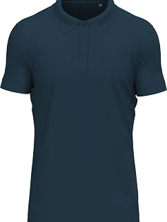 Stedman Stretch Polo Pánské elastické piqué polo z těžké bavlny 05.9640 marina blue