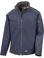 Result R 124X 3-vrstvá softshellová ripstop pracovní bunda 30.124X navy/black