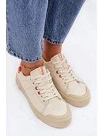 Dámské tenisky Big Star NN274445 Memory Foam System Béžové